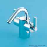 Ideal Standard Silver E0073 Mono D/c Bidet Mixer And Puw Cp