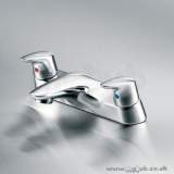 Ideal Standard Ceramix Alto E5412 Two Tap Holes Rim Bath Filler Cp E5412aa