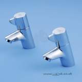 ARMITAGE SHANKS CONTOUR 21 Basin PLR R-MTD CHROME PAIR