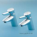 ARMITAGE SHANKS NUASTYLE S7107 BATH PILLAR TAPS CP