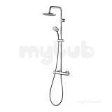 Ideal Standard Ctherm100 Dual Shower Kit S3 And 200mm Rain A5827aa