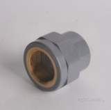 Durapipe Abs Adaptor Pl/brass Fi Bsp 1/2x20