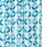 Croydex Mosaic Rings Shower Curtain