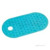 Croydex Lozenge Blue Bath Shower Mat