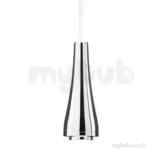 Croydex Art Deco Light Pull Chrome