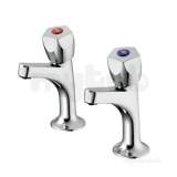 Sandringham 21 B9872 Std H/neck Sink Taps Cp B9872aa