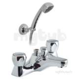 B/shower Mixer Deck Mounted Plus Shower Kit