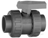 AVF UPVC 312E D/U STD BSP BALL VALVE 1.1/4