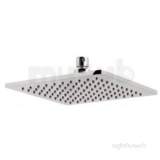 Square Aerated Shower Head 200mm X 200mm