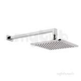 Square Aerated Shower Head 200mm X 200mm Wth