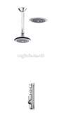 Aqualisa Axis Bir Pumped Ceiling Fed Head