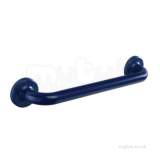 Avalon Support Grab Rail 450mm Long-Concld Ftgs-Blue AV4901BE