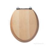 Axis 8065b Toilet Seat Beech Chrome