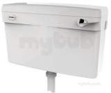 SLIMLINE LL CISTERN 6/7/9LTR BI WHITE