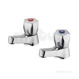 Ideal Standard Sandringham 21 B0356 Eco Basin Pillar Taps Cp