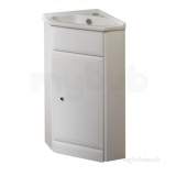 Valencia Btc600w Corner Basin White