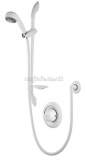 Aqualisa Turbostream 99.20.20 Adjustable Head White