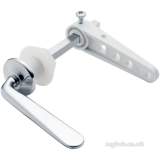 DEVA CONTRACT CISTERN LEVER CHROME PLATED CL01