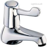 Deva Lever Actn Bath Tap Brass Back Nuts