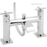 DEVA CRUX106 BATH SHOWER MIXER CP