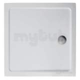 Ideal Standard Simplicity L5043 760 Square Lp Shwr Tray L504301