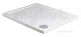 JT FUSION 1700 X 900 40MM WH SHOWER TRAY