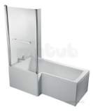 Ideal Standard Concept Space 150 Shr/bath F/panel White E050601