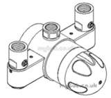 Rada 414.01 320C 3/4 inch thermostatic mxing valve