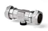 Inta 15mm Double Check Vve Dzr With Port Dcv15