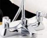 DEVA DLT106 LEVR ACTION BATH/SHOWER MIXER and KIT