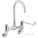 Deva 3 Inch Single Lever Wall Mount Sink Mixer