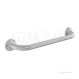 Doc.m Support Grab Rail 600mm Long Exposed Fittings-white Sr5902wh