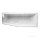 Ideal Standard Concept Space Bath 170x70 Left Hand S/maker Wht