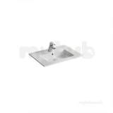 Ideal Standard Tempo E0668 610x455 One Tap Hole Vanity Basin Wht