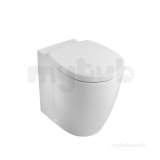 Ideal Standard Concept/freedom Back To Wall Raised Height Pan White E608801