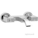 DEVA EDGE109 WALL MOUNTED BATH FILLLER CP