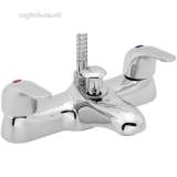 DEVA EIDER BATH SHOWER MIXER CHROME PLATED EDR05/CP