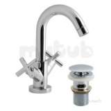 Mono Basin Mixer Deck Mtd Smooth Bodied Plus