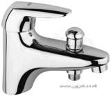 Grohe Eurodisc 33358 M/b Bath/sh Mixer L/p Cp 33358000