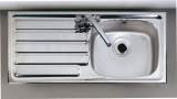 Jade M500 930 X 430mm One Tap Hole Rev Sbsd Inset