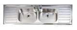 Jade 1828x533mm Two Tap Holes Dbdd Inset Ji1853dd