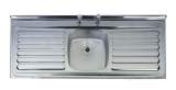 Emerald 1500 X 600mm Two Tap Holes Sbdd R/front
