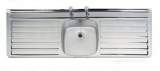 Emerald 63x21inch Two Tap Holes Sbdd S/front