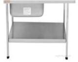 K20671n 1200 X 600mm Stand And Shelf Ss