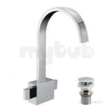 Geo Mono Basin Mixer Deck Mtd Smooth Bodied Plus