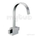 Mono Basin Mixer Deck Mtd Smooth Bodied W/o
