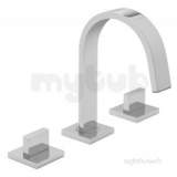 3 Hole Basin Mixer Spout Can Swivel/fixed