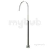 Vado Bath Spout Floor Mounted Geo-floorspout-c/p
