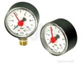 Inta 0-10 Bar 50mm Press Gauge 1/4 Back Gp1576010