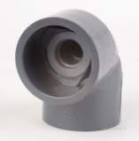 GUARD PVC/PVC D/C 90 ELBOW 4 inch 8